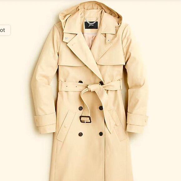 J. Crew New Icon Trench (2024) Size 6, new without tags - Picture 1 of 3